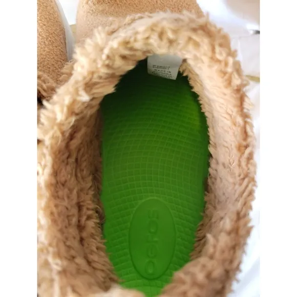 Oofos Oocoozie Recovery Shoe Womens Size 8 Camel Chestnut Comfort Low Top