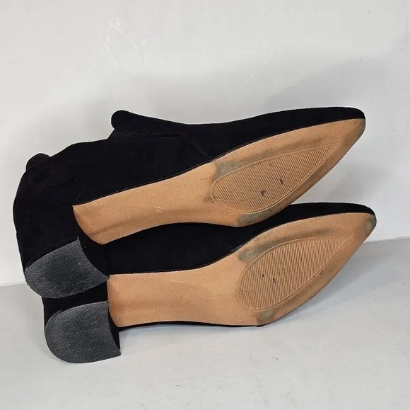 Ortho rest Women Slip On Pointed Toe Heels with Elastic Panels, Women's size 8