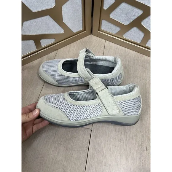 Orthofeet Chattanooga Women Mary Jane Orthotic Shoes Flats Sneakers 8 D W Wide