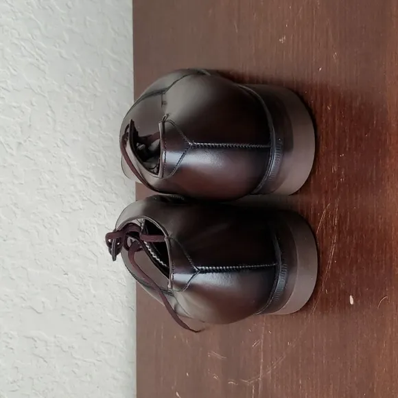 P. Aldo Apron Toe Derby Shoes