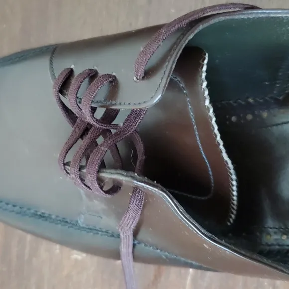 P. Aldo Apron Toe Derby Shoes