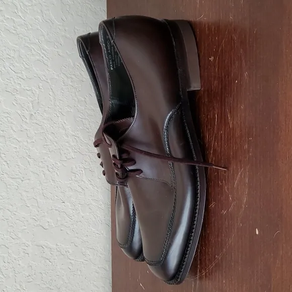 P. Aldo Apron Toe Derby Shoes