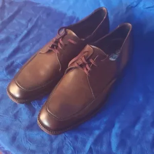P. Aldo Apron Toe Derby Shoes