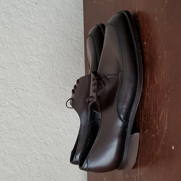 P. Aldo Apron Toe Derby Shoes