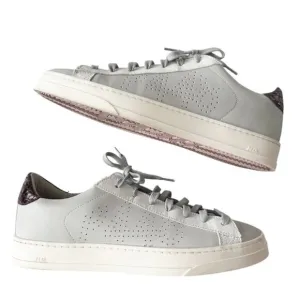 P448 Jack Perforated Sneaker in Gray Lilac