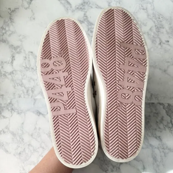 P448 Jack Perforated Sneaker in Gray Lilac