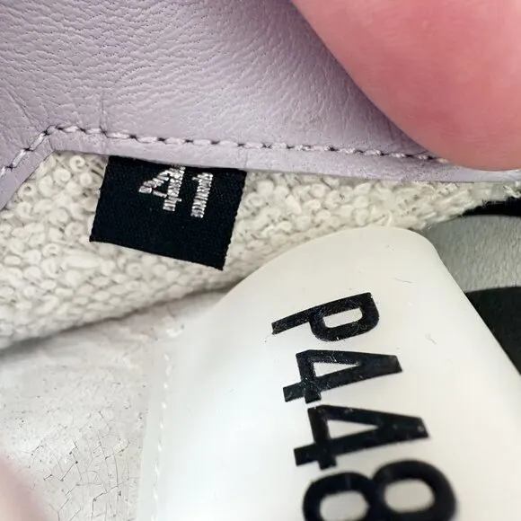 P448 Jack Perforated Sneaker in Gray Lilac