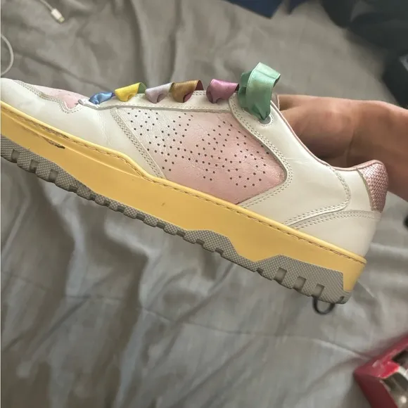p448 Mason Shade White sneakers 42 Multicolor  Made In Italy Size 11.5 Women