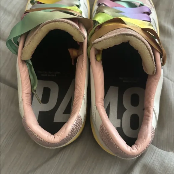 p448 Mason Shade White sneakers 42 Multicolor  Made In Italy Size 11.5 Women