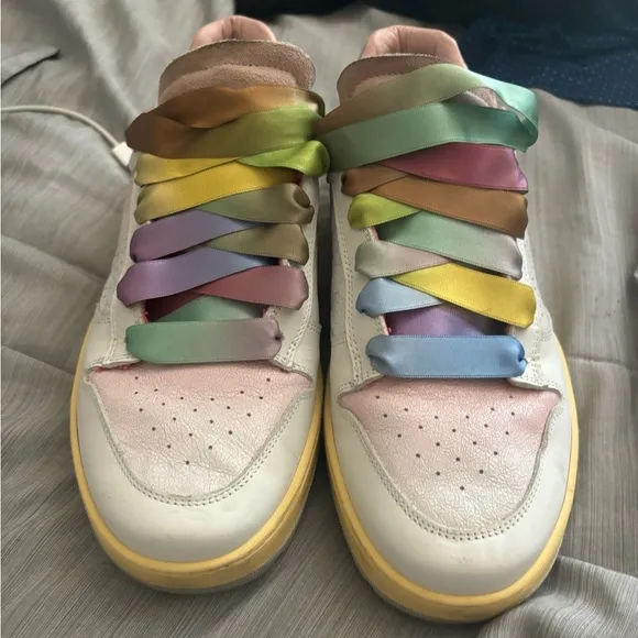 p448 Mason Shade White sneakers 42 Multicolor  Made In Italy Size 11.5 Women