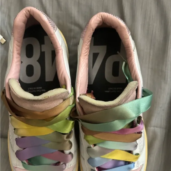 p448 Mason Shade White sneakers 42 Multicolor  Made In Italy Size 11.5 Women