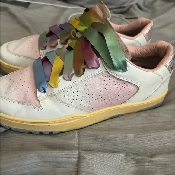 p448 Mason Shade White sneakers 42 Multicolor  Made In Italy Size 11.5 Women