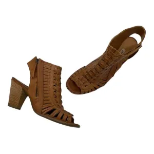 Paul Green Rosa Woven Sandals - Brown - US 9