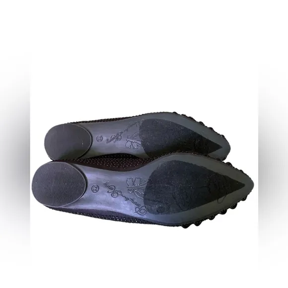 Penny Loves Kenny Black  Aaron Jl Ballet Flat size 7.5