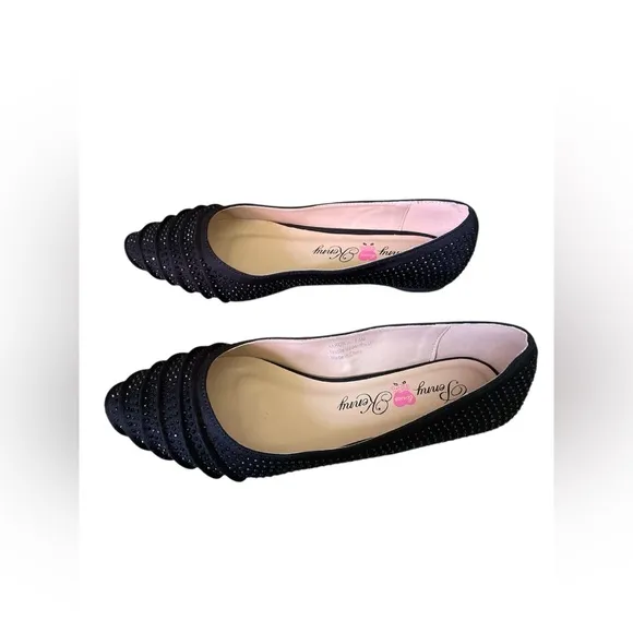 Penny Loves Kenny Black  Aaron Jl Ballet Flat size 7.5