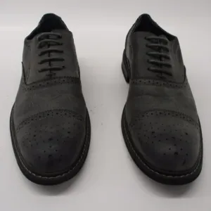 Perry Ellis Portfoli Grey Oxford Cap Toe Grey Shoe