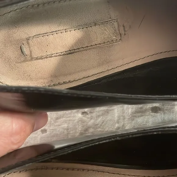 Prada Lace Up Vintage Oxford Shoes