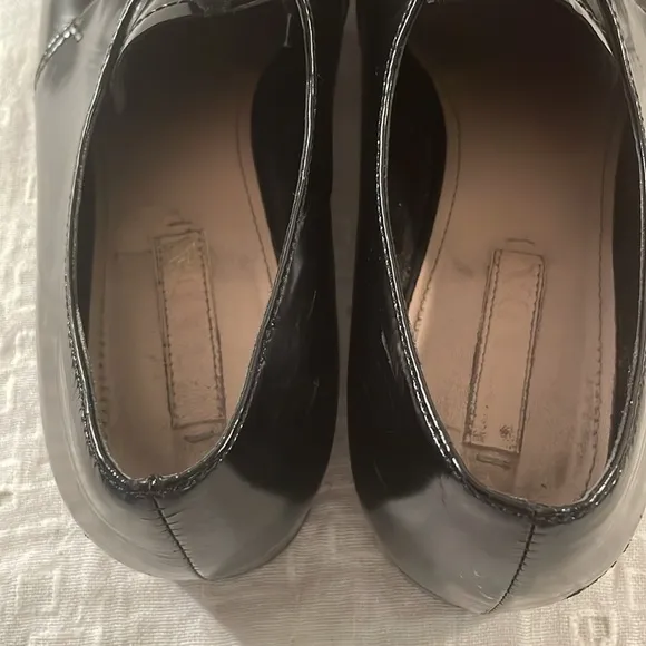 Prada Lace Up Vintage Oxford Shoes
