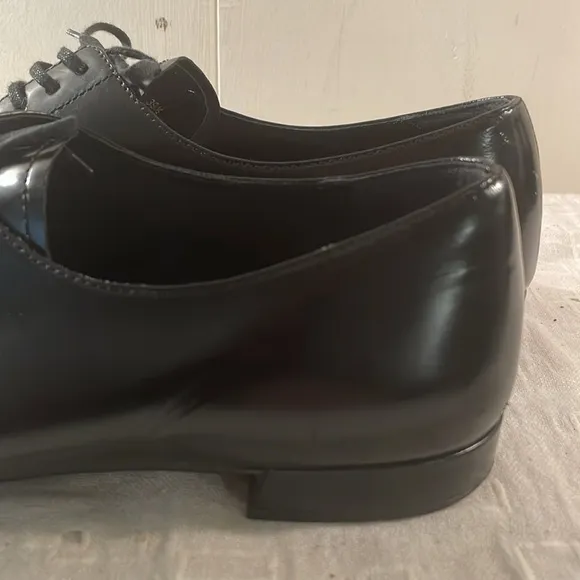 Prada Lace Up Vintage Oxford Shoes