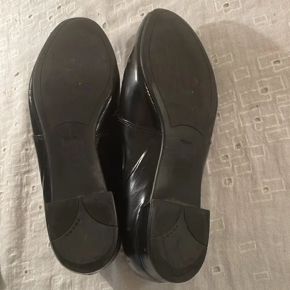 Prada Lace Up Vintage Oxford Shoes