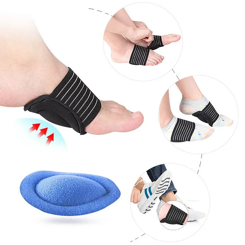 Premium Plantar Fasciitis Insoles for Flat Feet - Arch Support Shoe Pads, Orthopedic Comfort for Men & Women, Soft EVA & Latex Material, Daily Foot Care Solutions