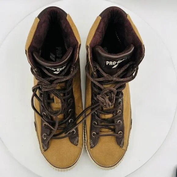 Pro Keds Royal Plus Hi Men's Brown Shoes Size 12M