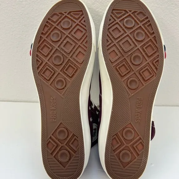 Pro Keds/BURGUNDY/Mens/ NWOB/ NWOT/ Marron-Burgundy color / Size 14