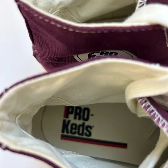 Pro Keds/BURGUNDY/Mens/ NWOB/ NWOT/ Marron-Burgundy color / Size 14