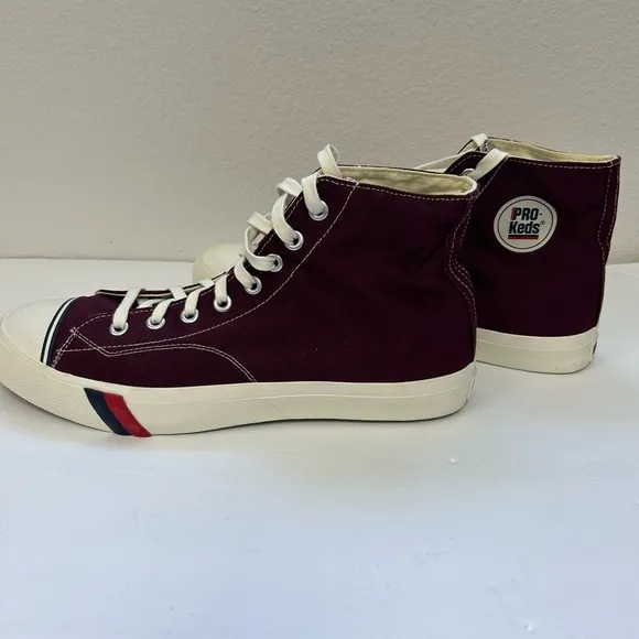 Pro Keds/BURGUNDY/Mens/ NWOB/ NWOT/ Marron-Burgundy color / Size 14
