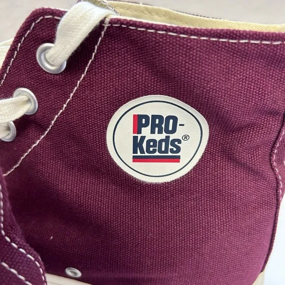 Pro Keds/BURGUNDY/Mens/ NWOB/ NWOT/ Marron-Burgundy color / Size 14