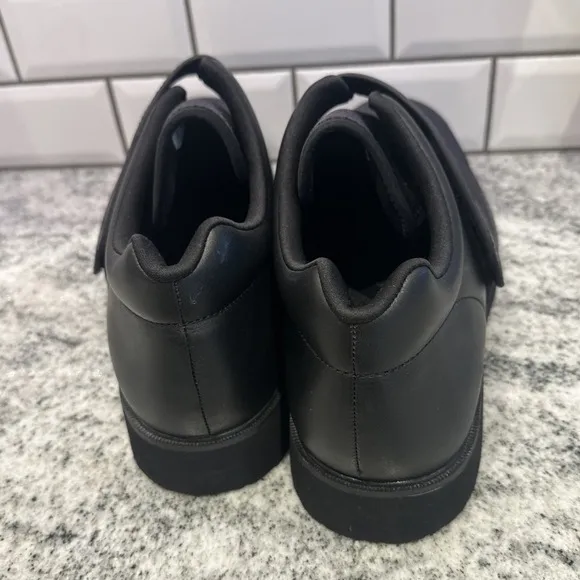 Propet MPED3 Mens Diabetic Shoes Ped Walker Black 13 5E (XX) Slipper Leather New