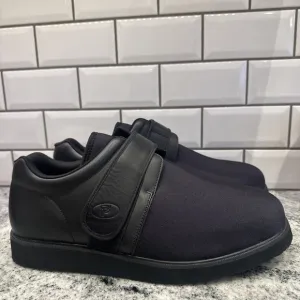 Propet MPED3 Mens Diabetic Shoes Ped Walker Black 13 5E (XX) Slipper Leather New