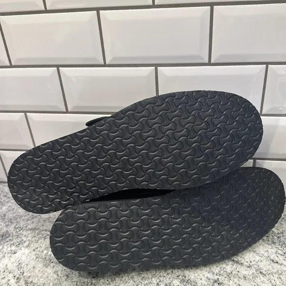 Propet MPED3 Mens Diabetic Shoes Ped Walker Black 13 5E (XX) Slipper Leather New