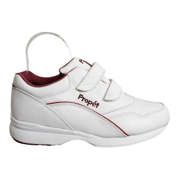 Propet Tour Walker Strap White/Berry Size 10