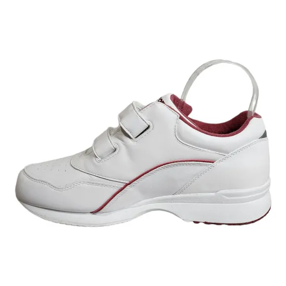Propet Tour Walker Strap White/Berry Size 10