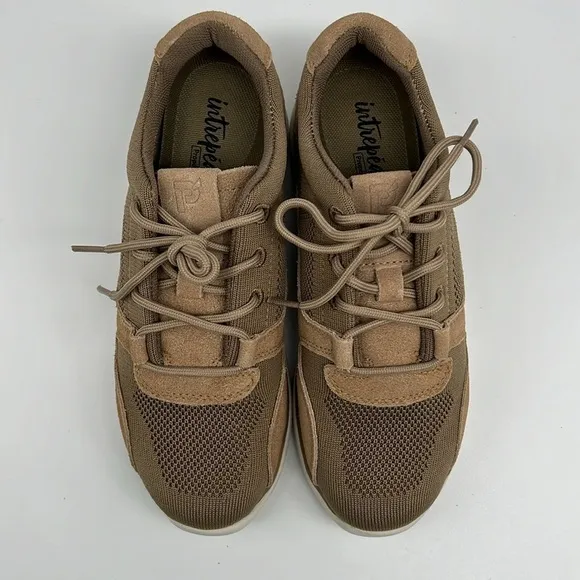 Propet Women’s Sarah Sneakers WCA062M Flax intreped removable‎ insert 7 Narrow