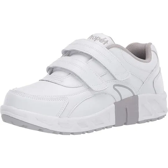 Propét White Malcolm Strap Sneakers Size 15
