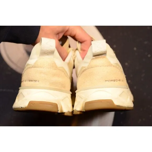 PUMA Porsche Design Men's‎ Size 8 PWRPlate S Trainer Beige Shoes $390 MSRP