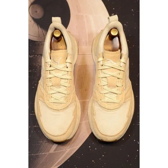 PUMA Porsche Design Men's‎ Size 8 PWRPlate S Trainer Beige Shoes $390 MSRP