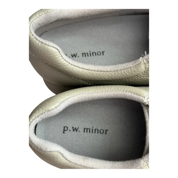 P.W. Minor Women's Leisure Double Strap Clay Orthopedic Diabetic Shoes Size 9.5