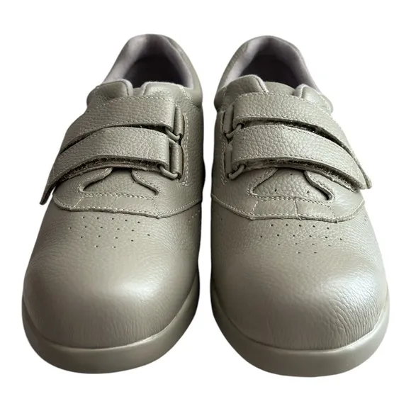 P.W. Minor Women's Leisure Double Strap Clay Orthopedic Diabetic Shoes Size 9.5