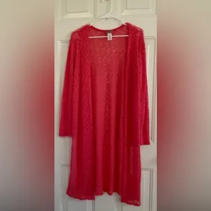 Ragdoll Women’s Open Cardigan Duster Size L