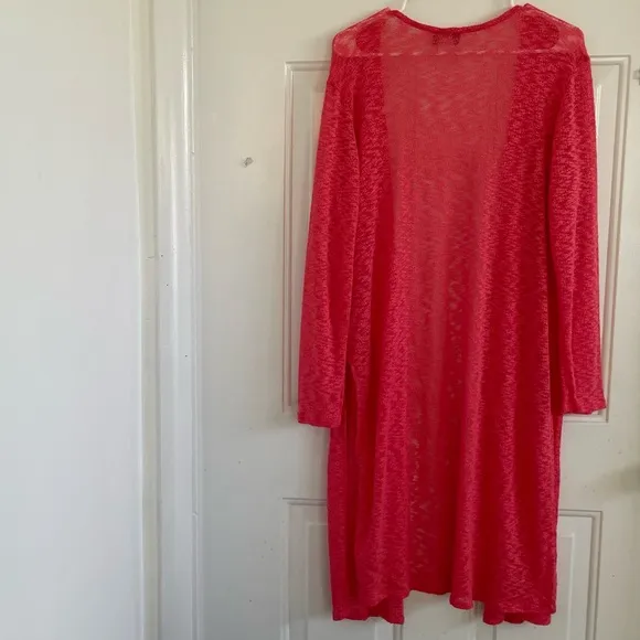 Ragdoll Women’s Open Cardigan Duster Size L