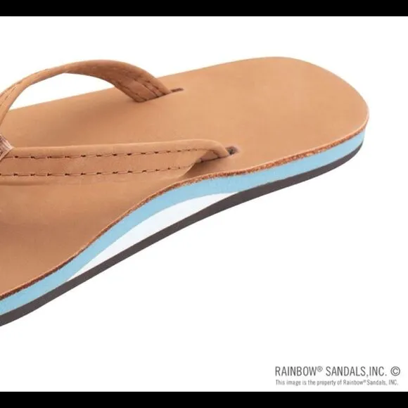 RAINBOW SANDALS Tan color Men’s Size XL NWT in packaging