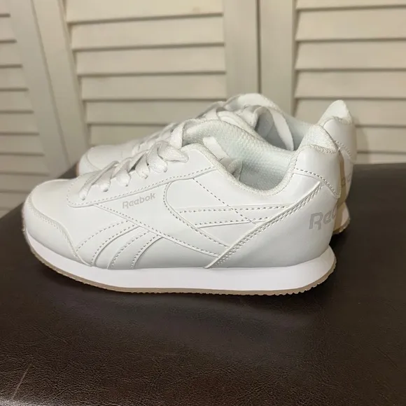 Reebok Kids Classic White Sneakers…