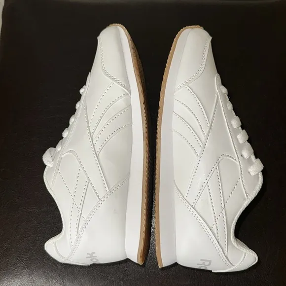 Reebok Kids Classic White Sneakers…