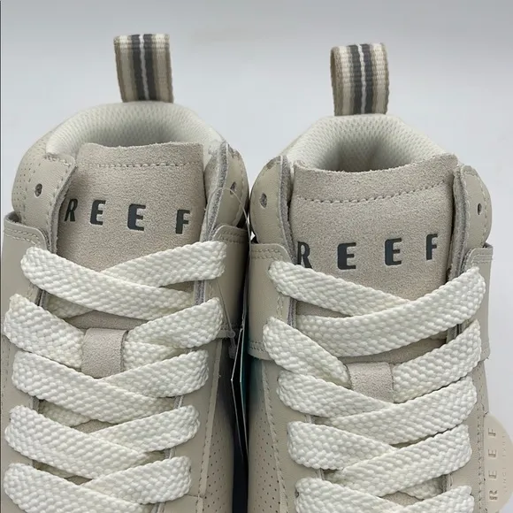 Reef Lay Day Hi Sneakers, whisper white