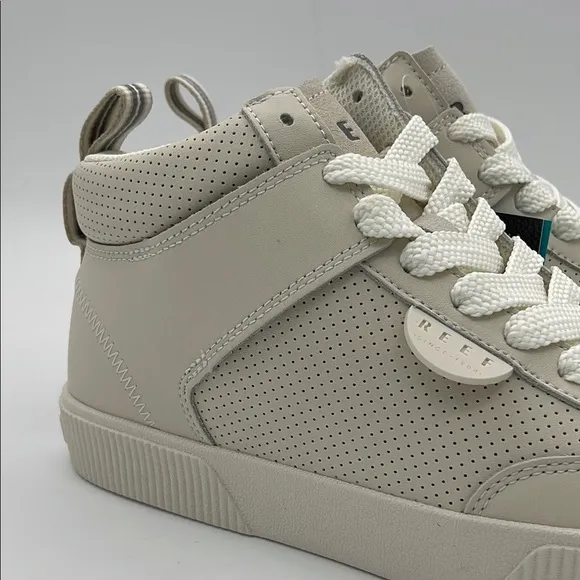 Reef Lay Day Hi Sneakers, whisper white
