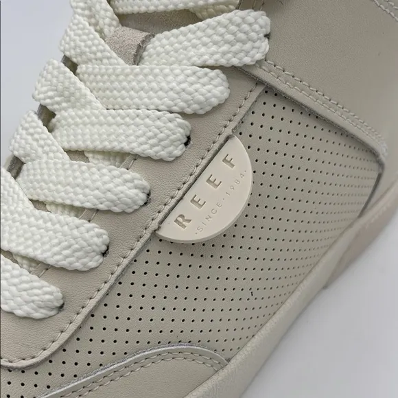 Reef Lay Day Hi Sneakers, whisper white