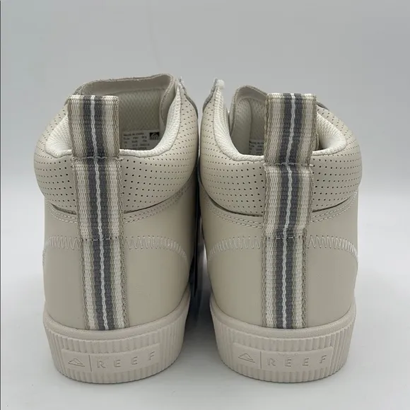 Reef Lay Day Hi Sneakers, whisper white
